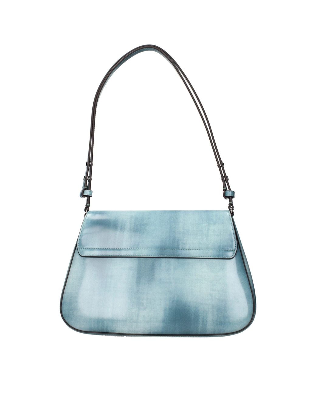 Tory Burch Blue Leather Shoulder Bag