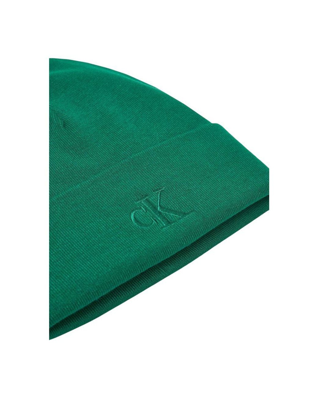 Calvin Klein Green Bicolor Viscose Cap (baseball Hat) for men