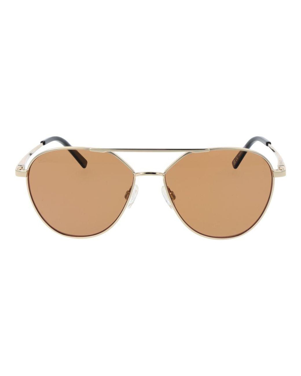 Serengeti Natural Gold Plastic Sunglasses