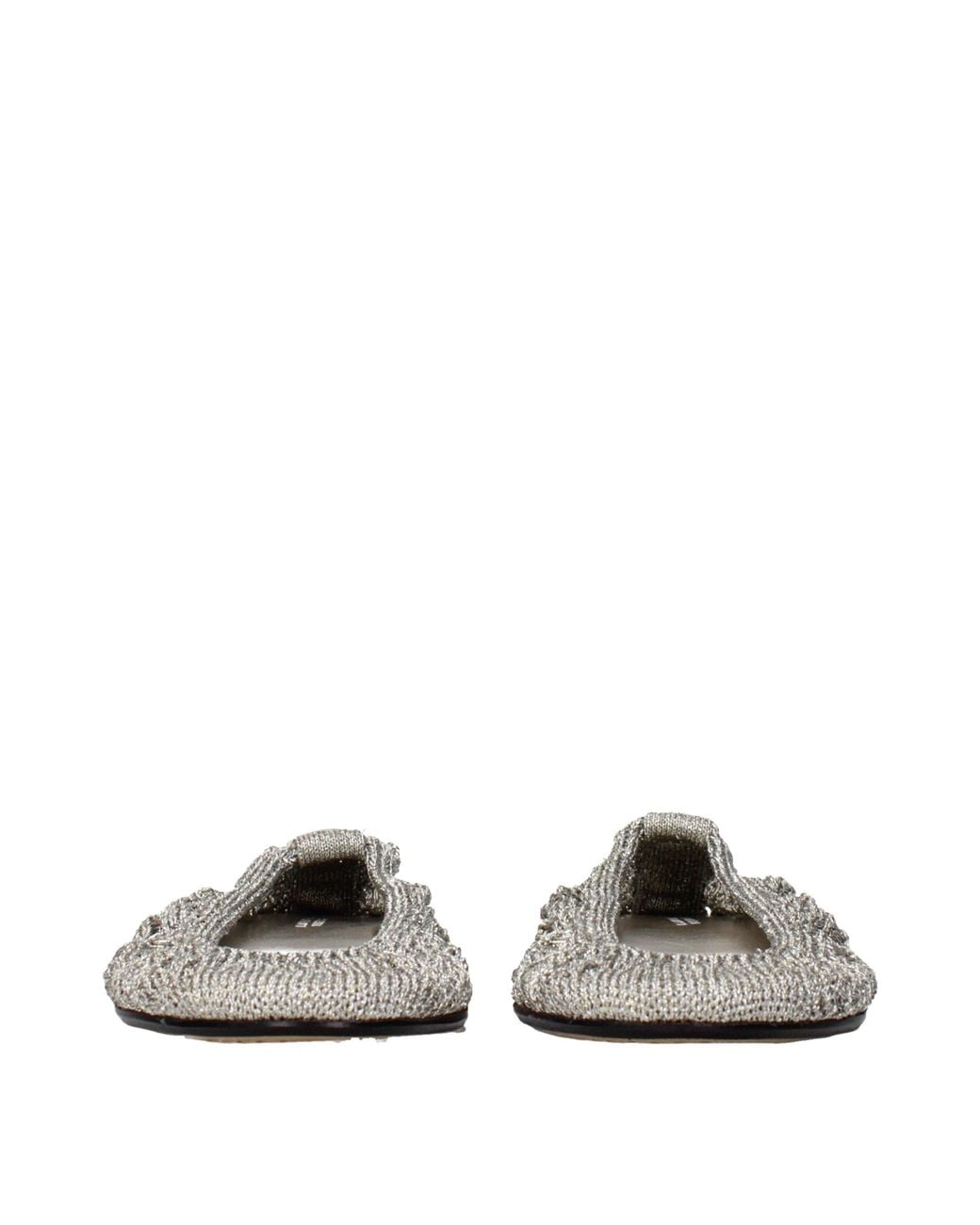 Isabel Marant White Ballerina Fabric
