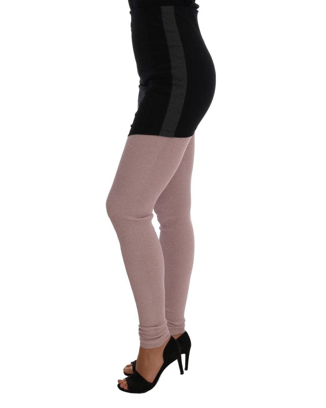 Dolce & Gabbana Multicolor Elegant Mid-Waist Stretch Pant