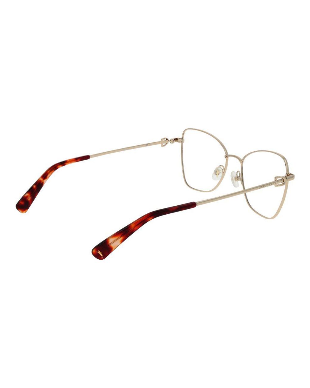 Longchamp Metallic Gold Metal Glasses (frames)