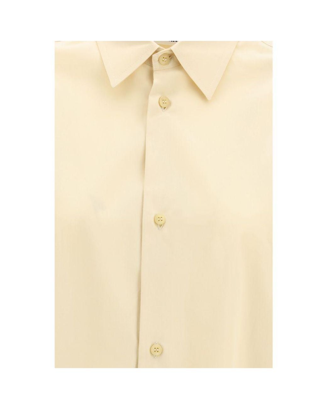 DARKPARK Natural Beige Cotton Shirt