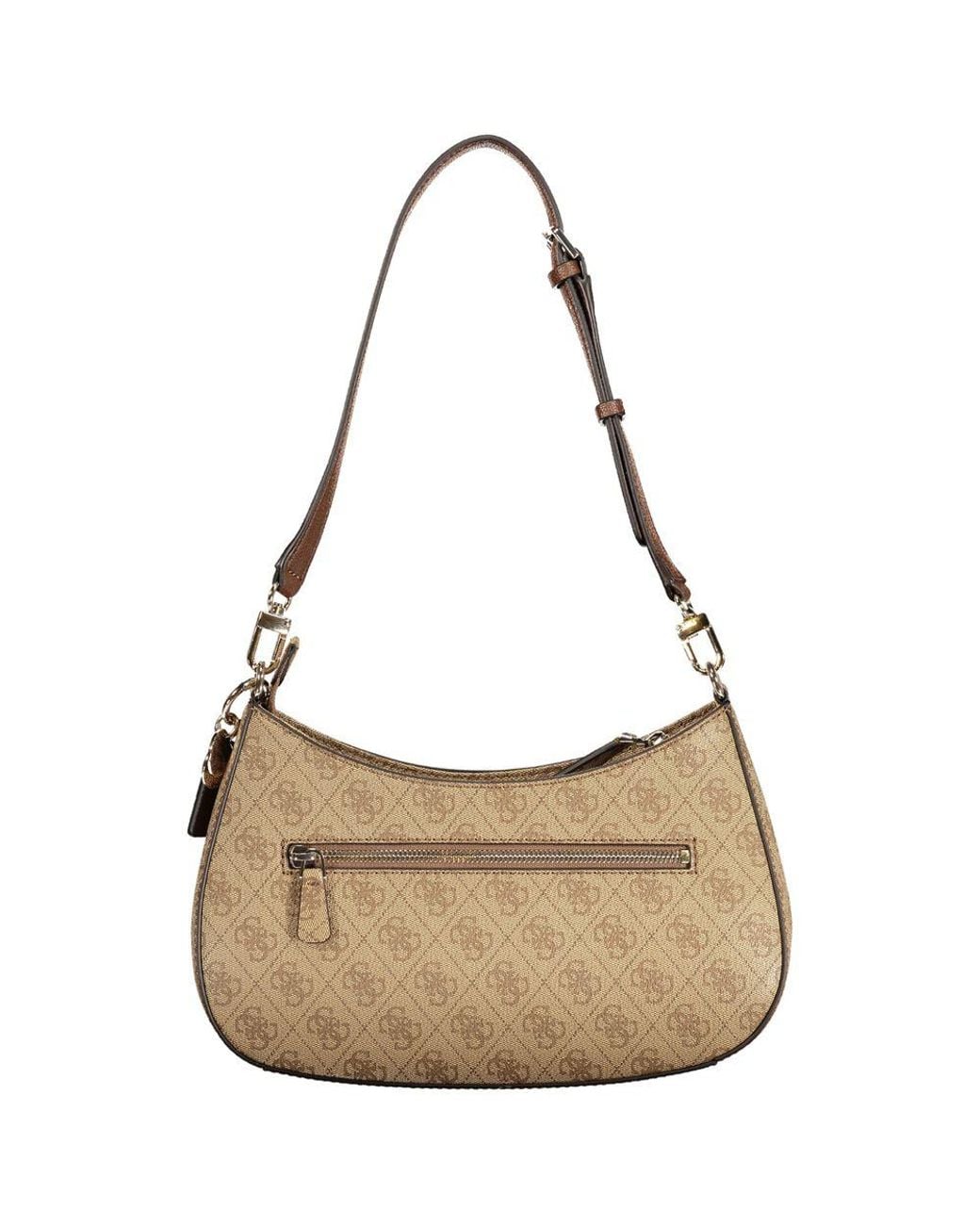 Guess Natural Polyurethane Handbag
