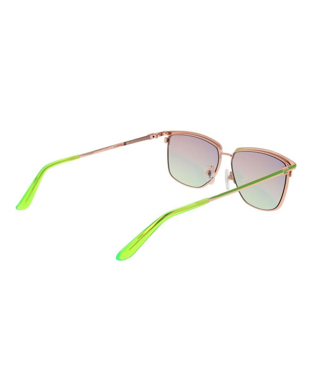 Guess Multicolor Bicolor Metal Sunglasses