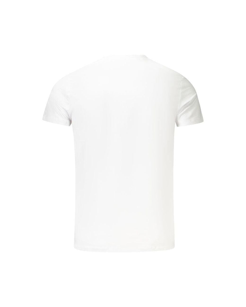 Pepe Jeans White Cotton Tshirt for men