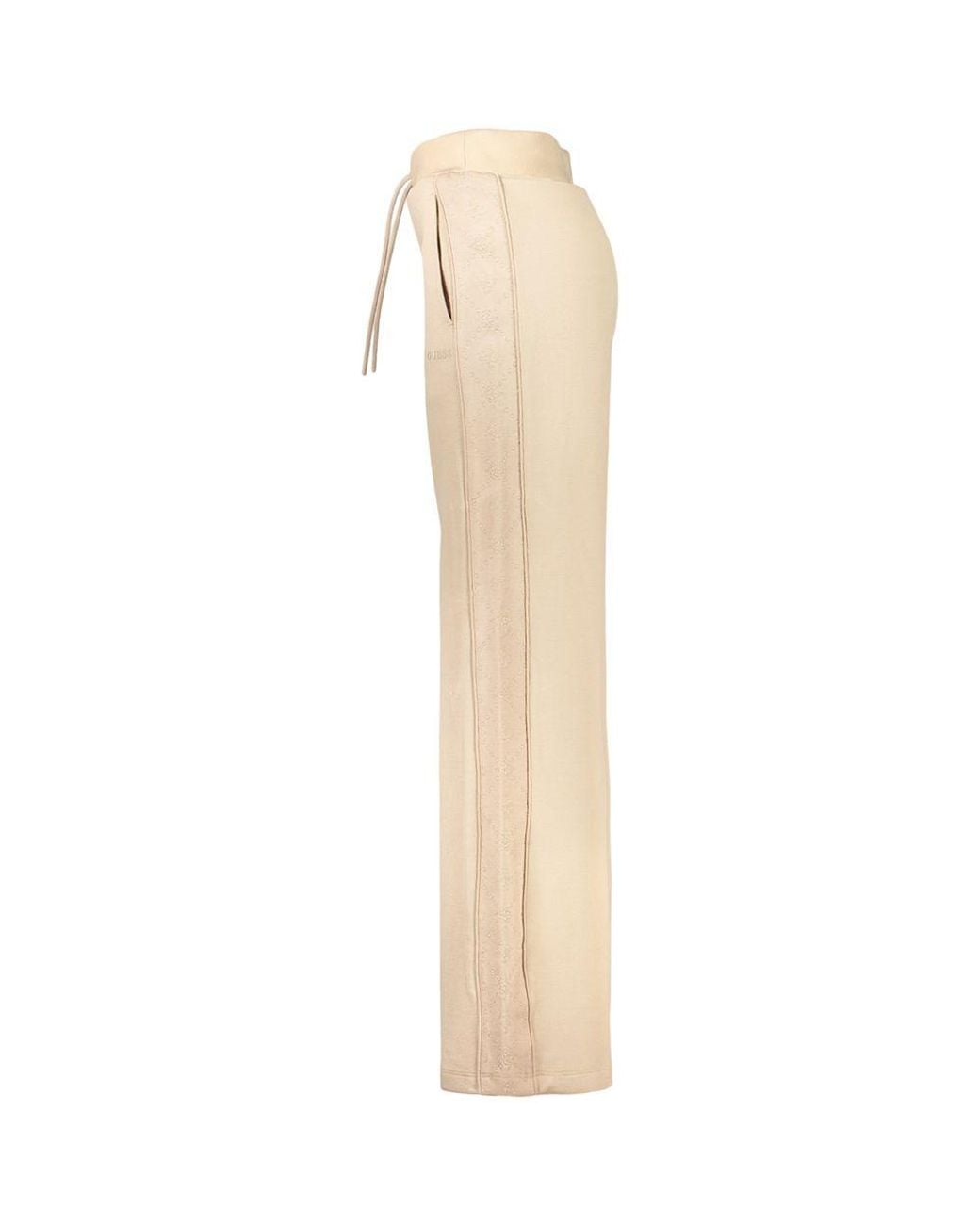 Guess Natural Beige Lyocell S Trousers