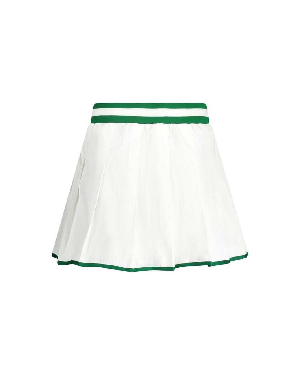 Guess Green White Polyester Skirt