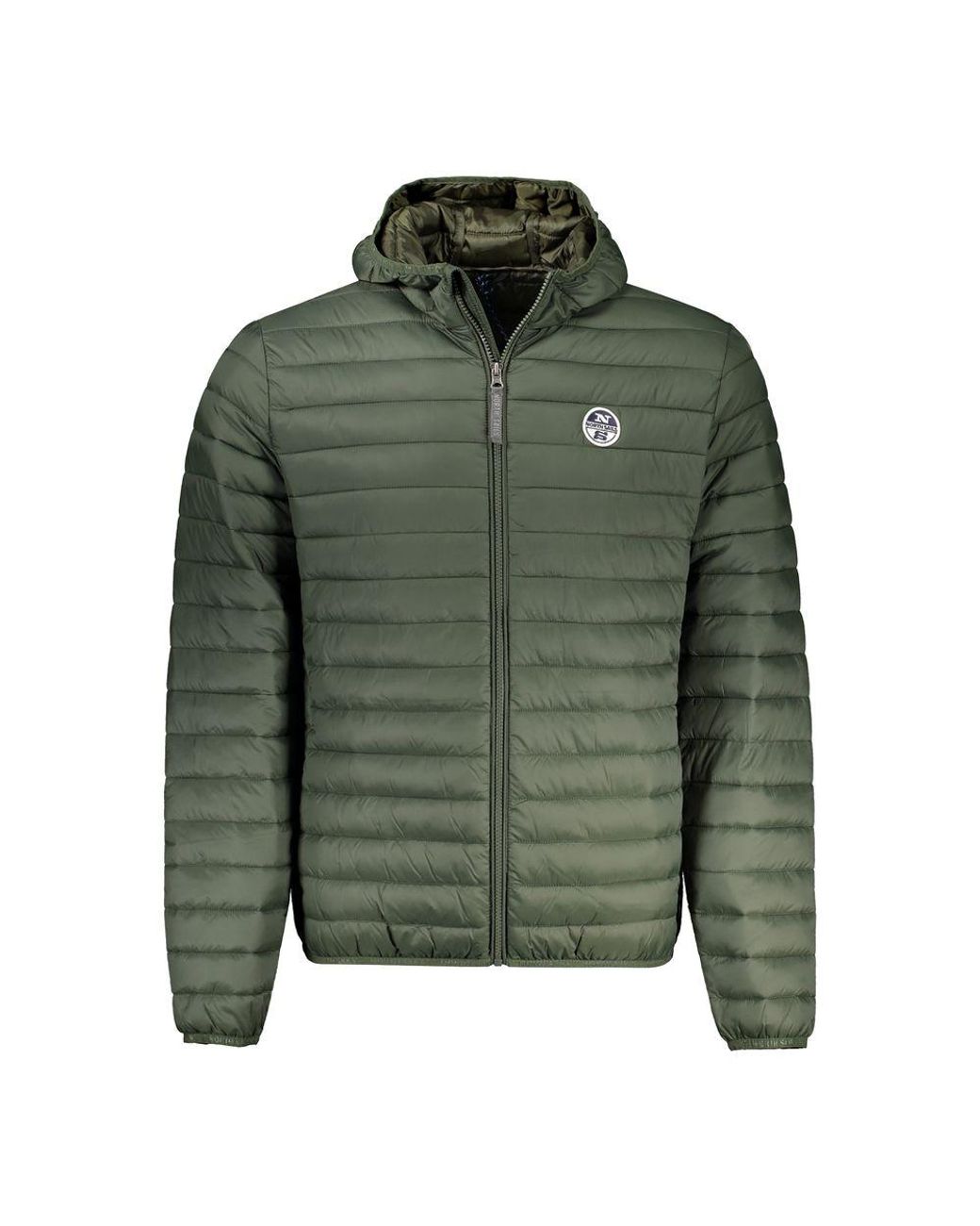 North Sails Green Polyamide Jacket for men