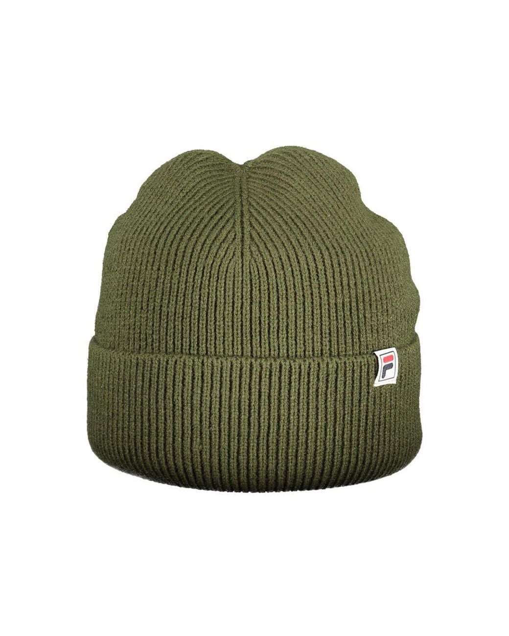 Fila Green Verde Polyacrylic Mens Cap for men