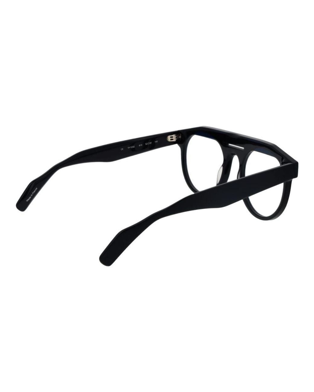 Yohji Yamamoto Black Plastic Glasses (Frames) for men