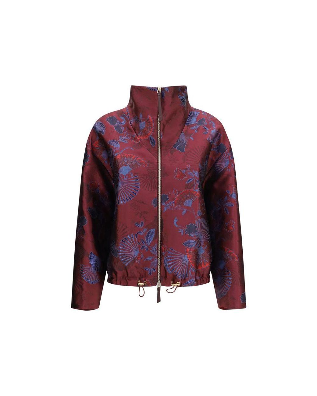 Giorgio Armani Purple Bordeaux Polyester Full