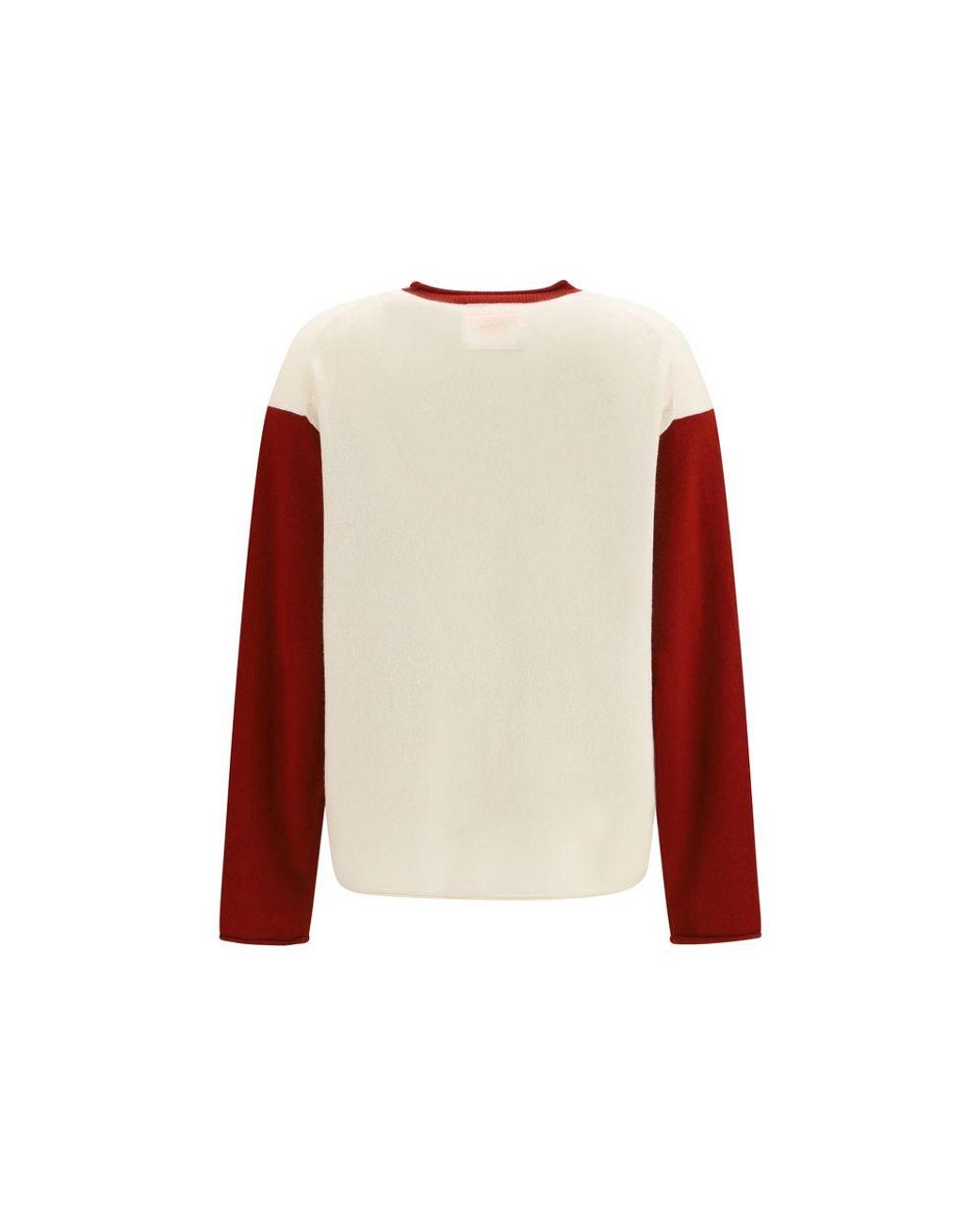 Guest In Residence Brown White Cashmere Sweatshirt