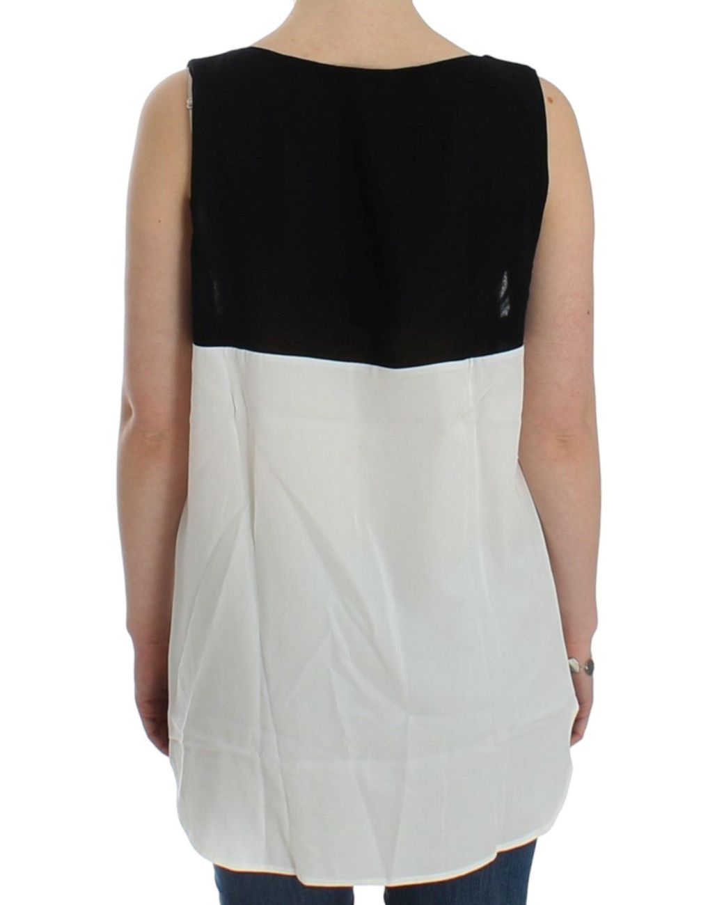 CoSTUME NATIONAL Gray Sleeveless Tops