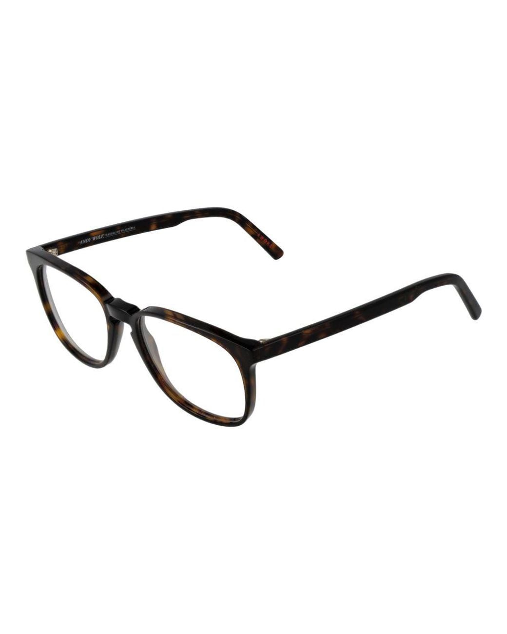 Andy Wolf Black Acetate Glasses (Frames)