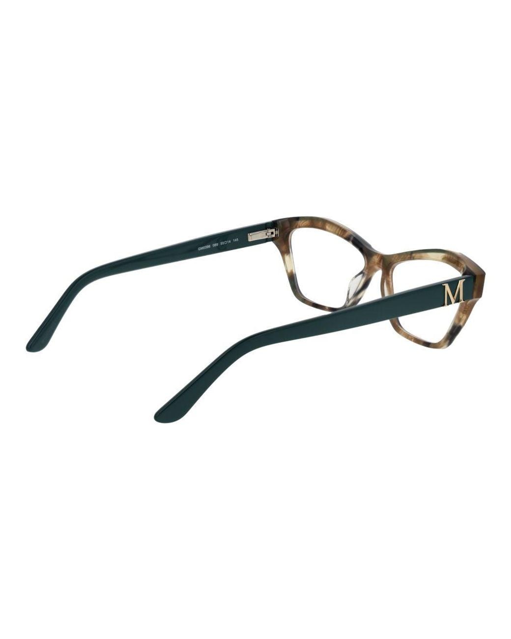 MARCIANO BY GUESS Black Cat Eye Acetate Full-Rim Optical Frames