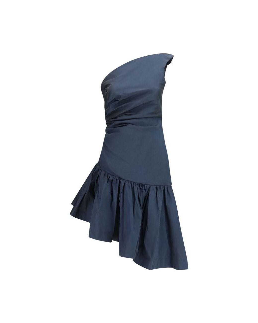 Sara Roka Blue Polyester Cocktail Dress