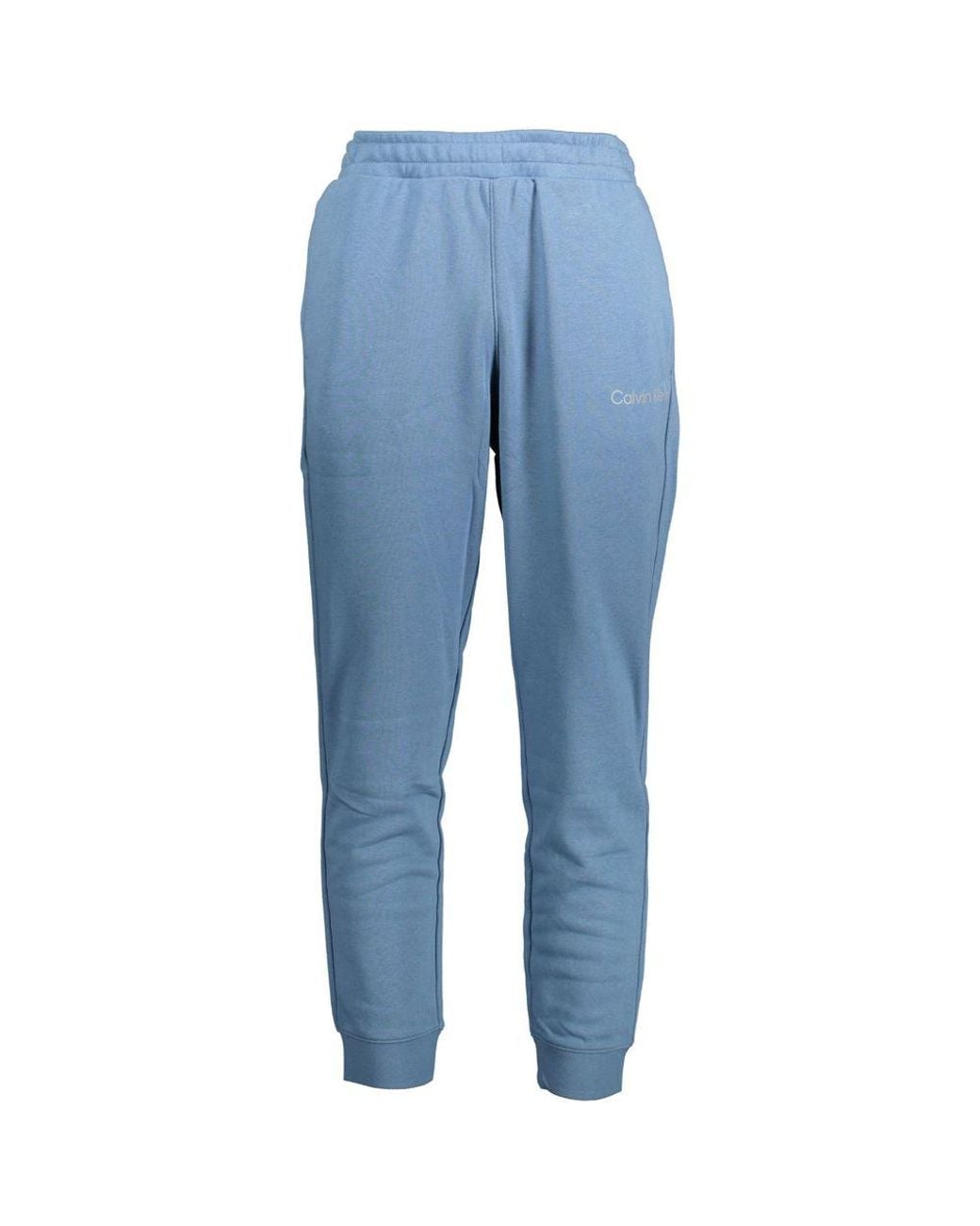 Calvin Klein Blue Cotton Men's Sweatpant for men