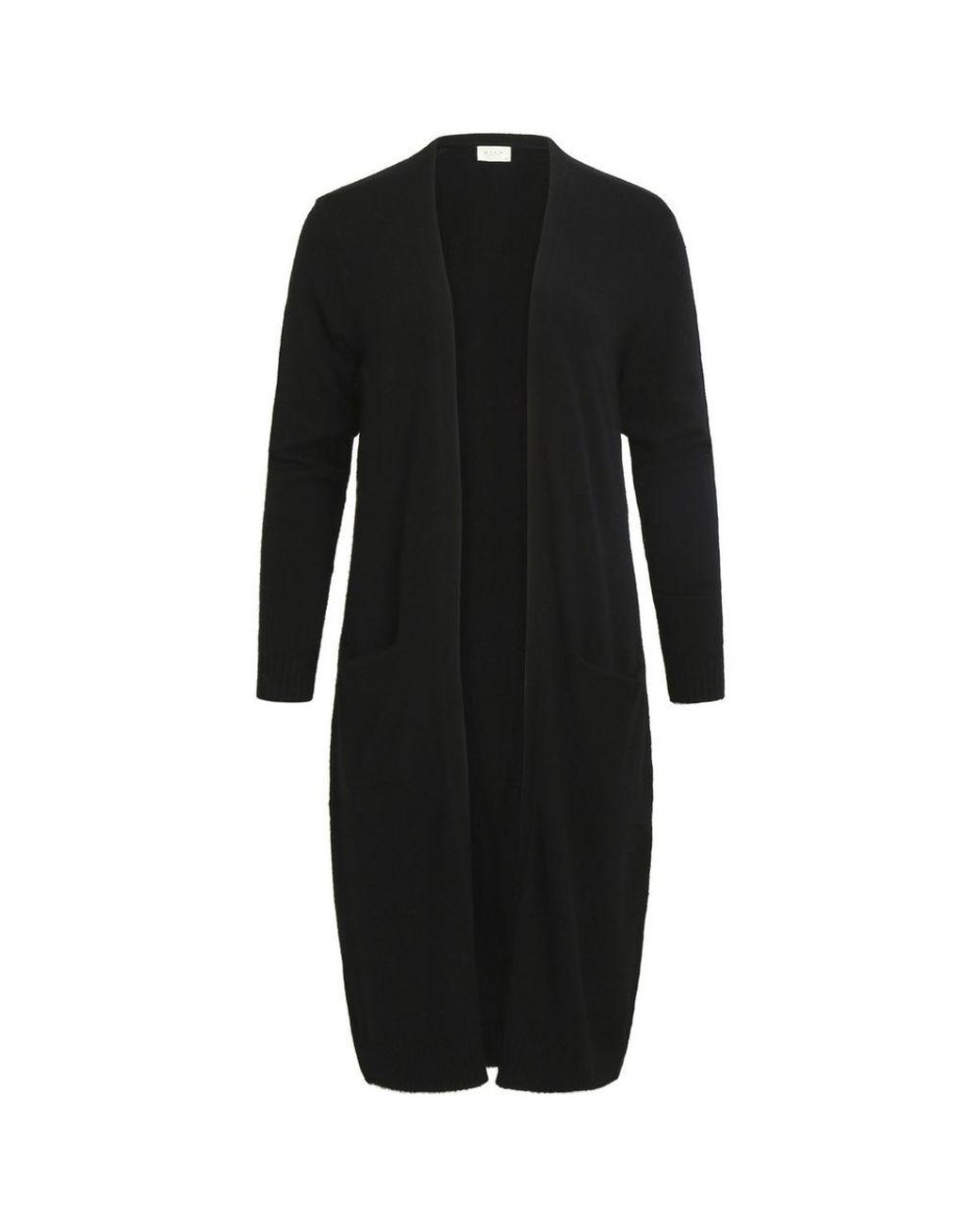 VILA CLOTHES Black Nylon Cardigan