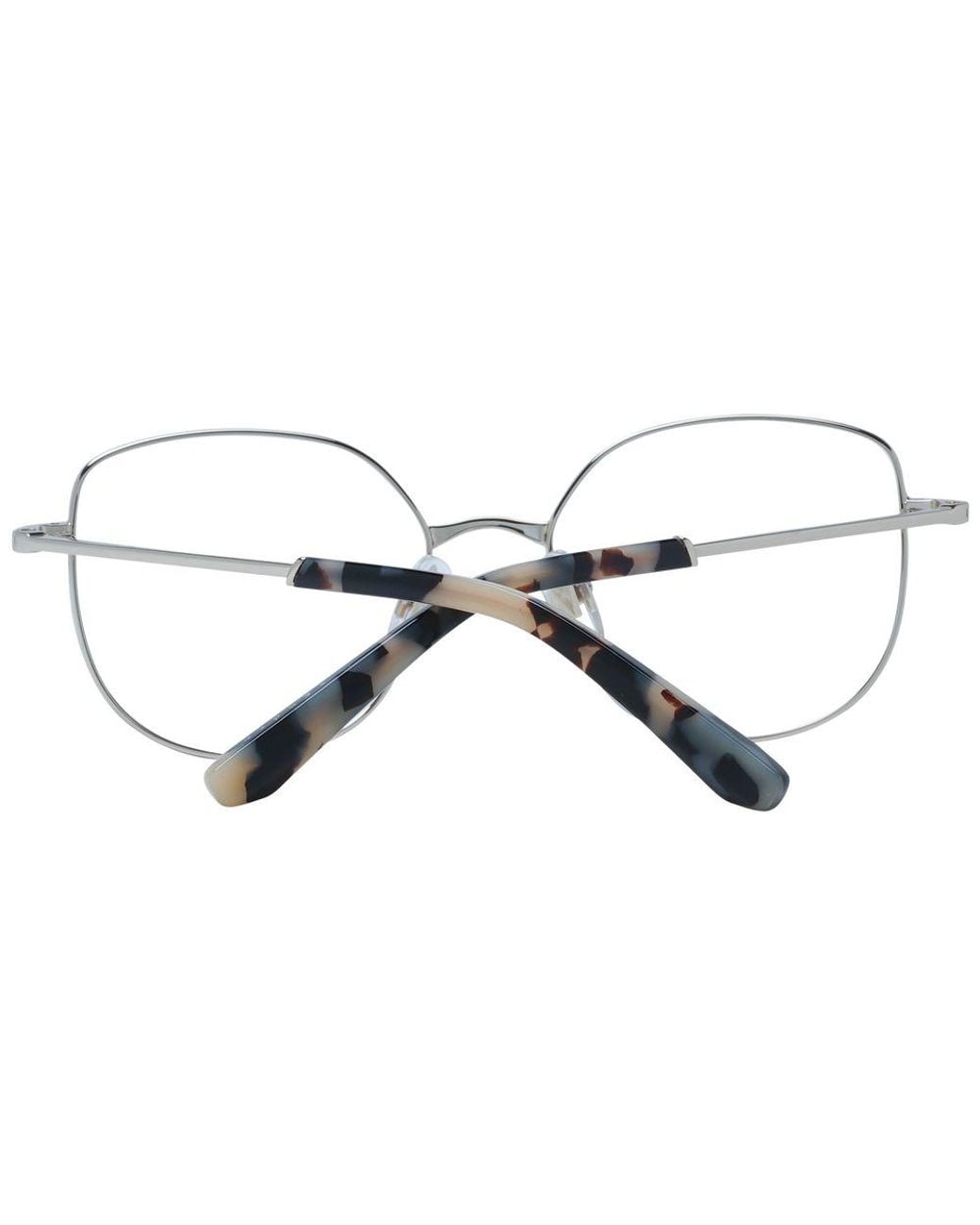 Sandro Metallic Black Metal Glasses (frames) for men