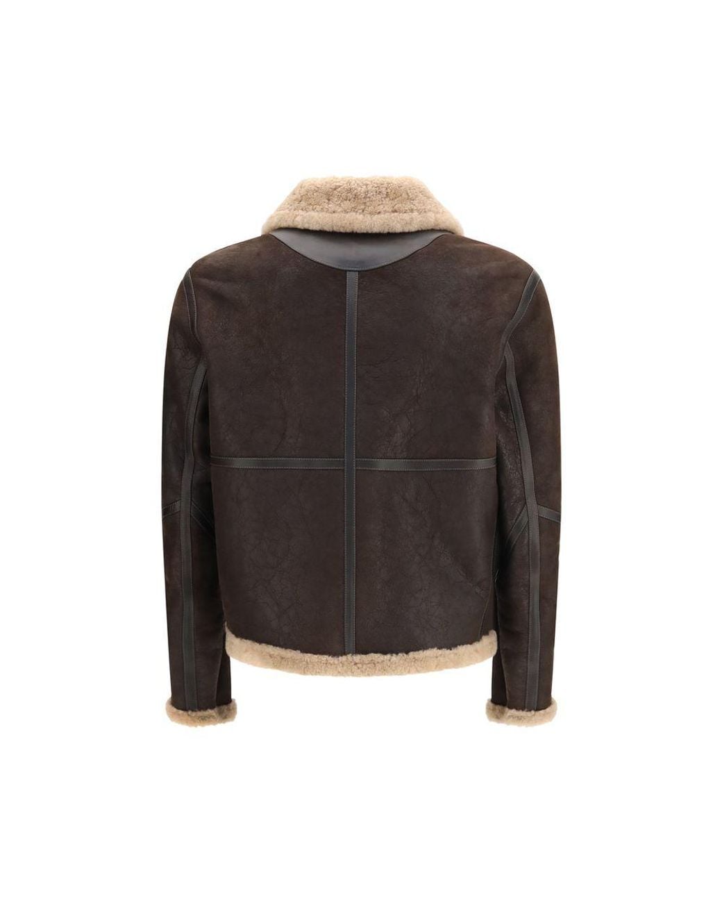 Belstaff Black Brown Lamb Leather Full for men
