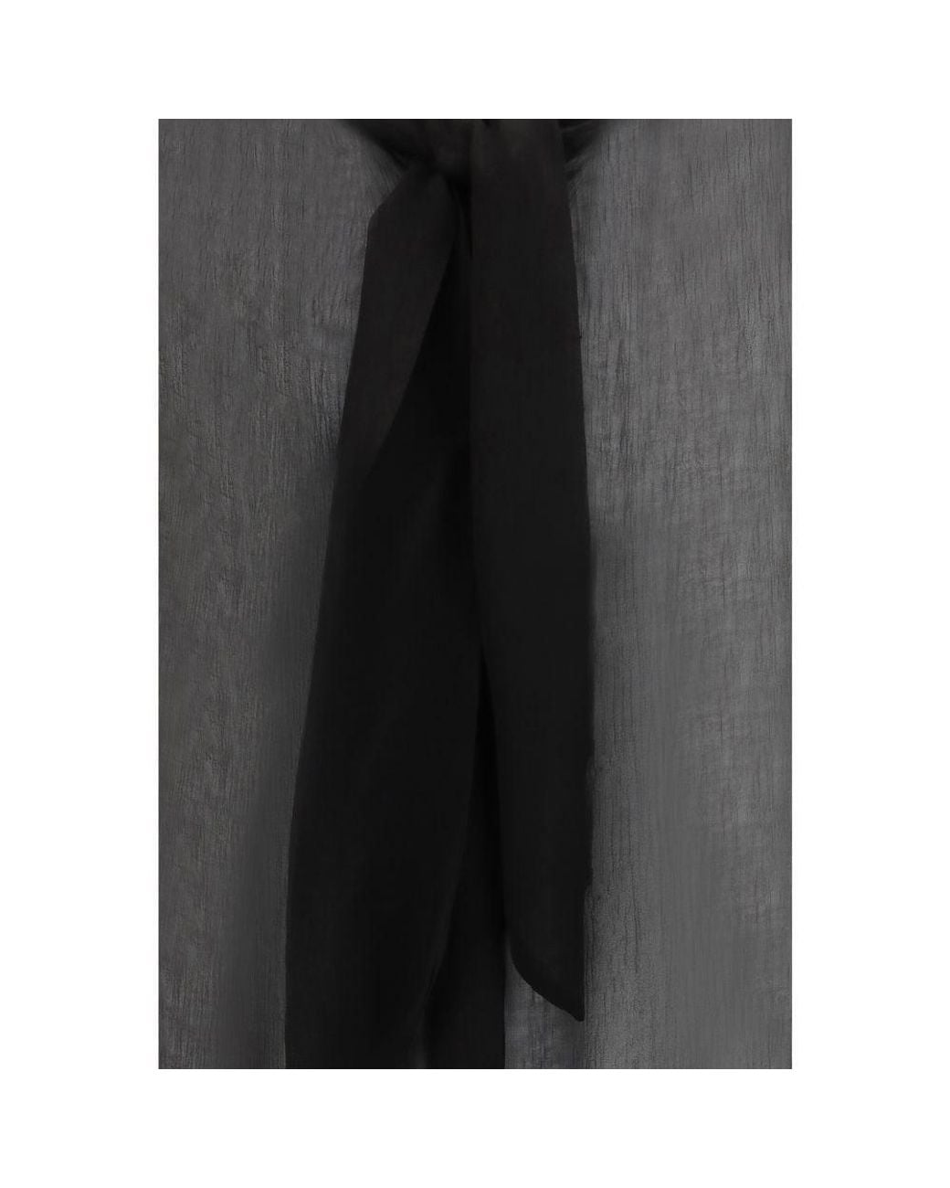 Lardini Black Viscose Blouse