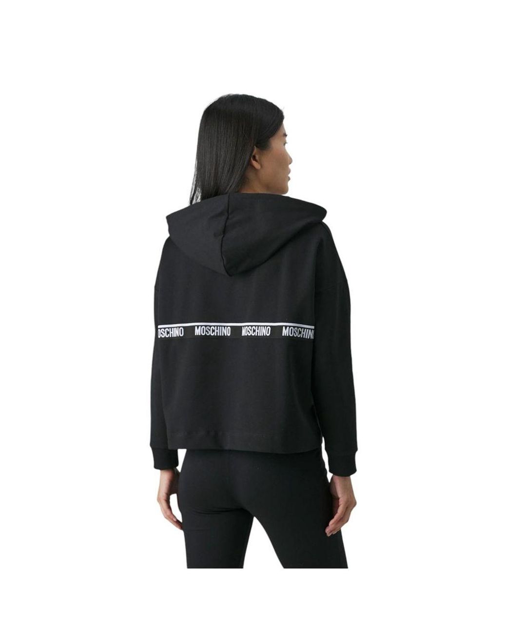 Moschino Black Cotton Sweatshirt