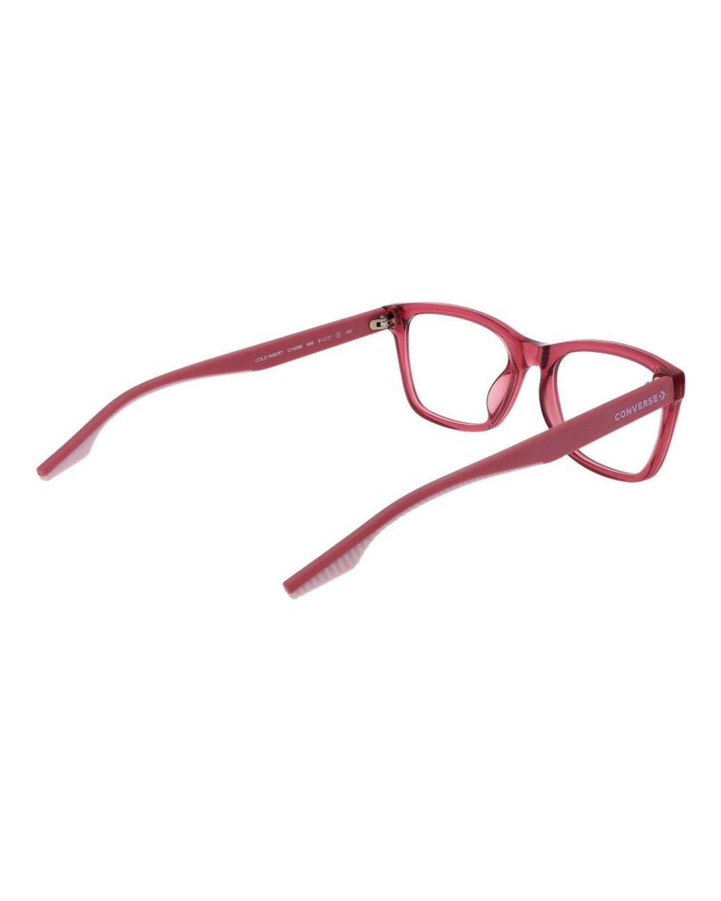 Converse Red Purple Stainless Steel Glasses (frames)