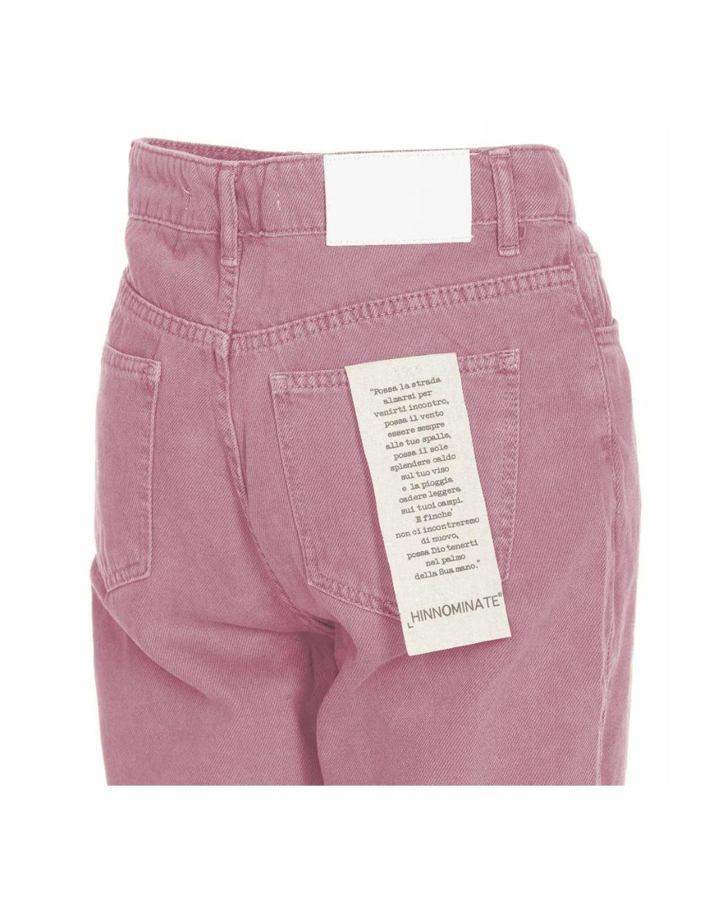 hinnominate Pink Cotton Jeans & Pant