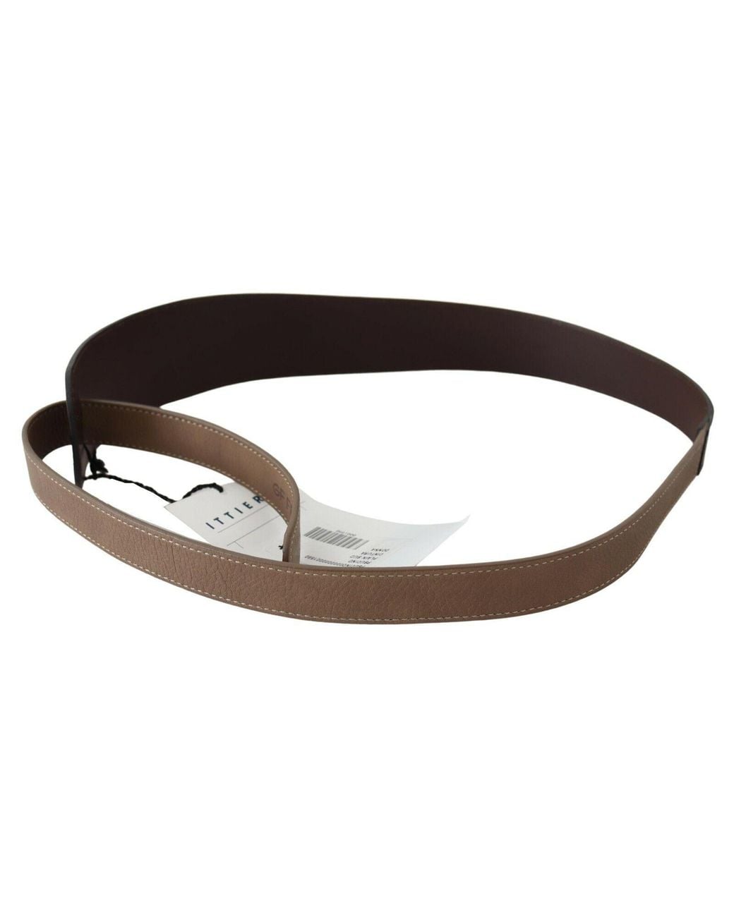 Gianfranco Ferré Black Elegant Dark Braided Leather Belt
