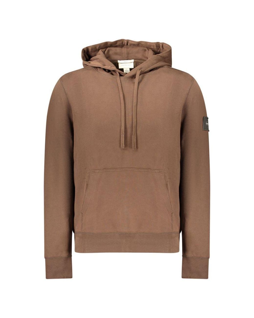 Calvin Klein Brown Cotton Sweatshirt for men