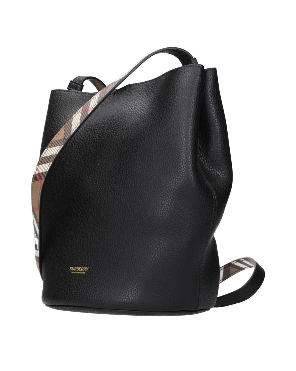 Burberry Black Leather Crossbody Bag