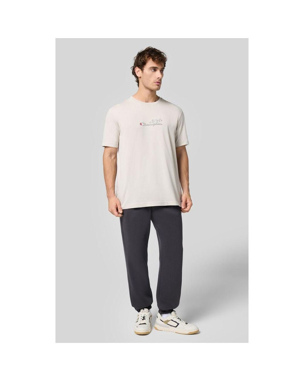 Champion Blue Cotton Joggers (Workout Pants) for men