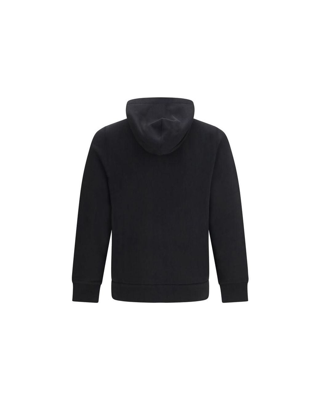 Moncler Blue Black Cotton Sweatshirt for men