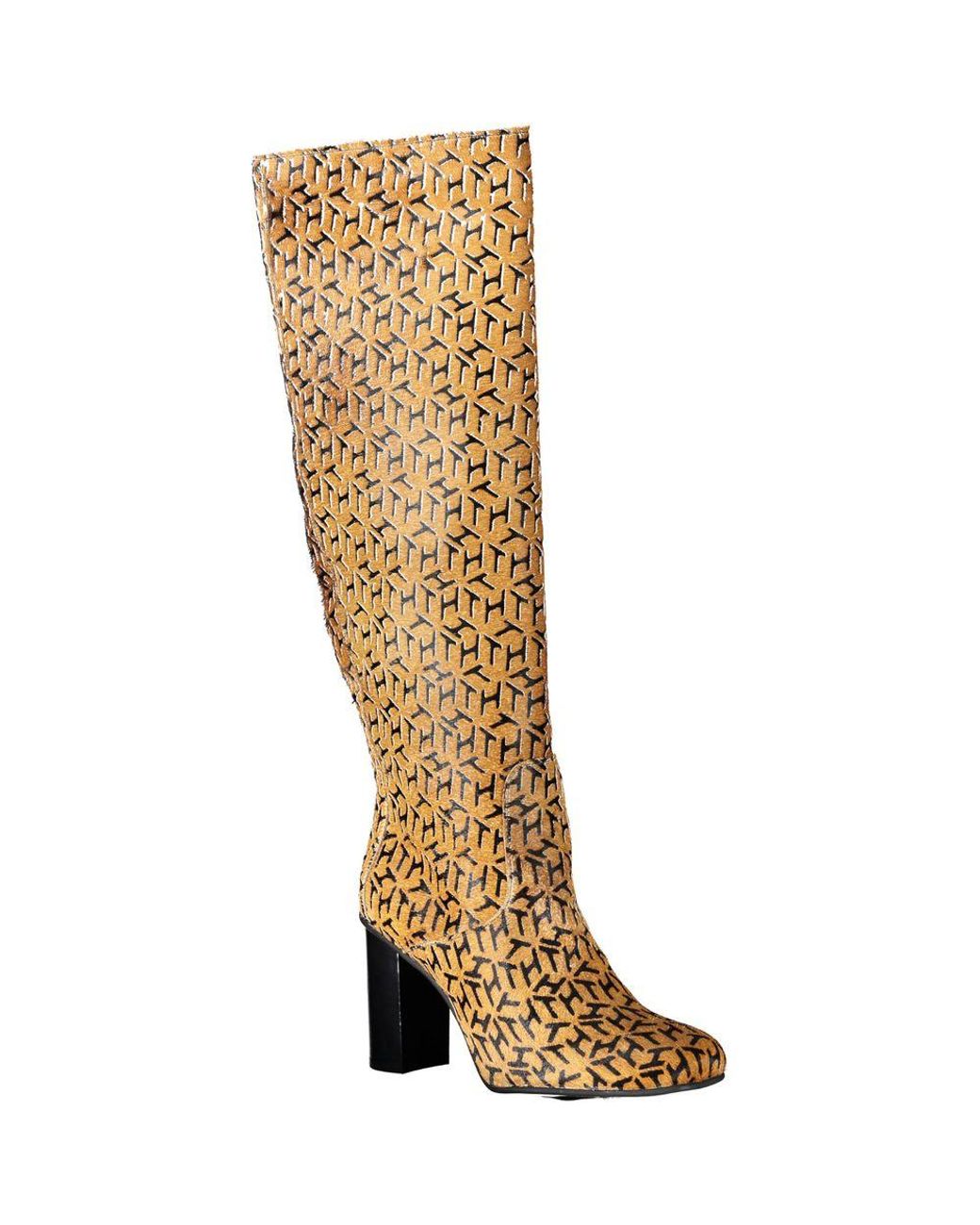 Tommy Hilfiger Metallic Leather Boot