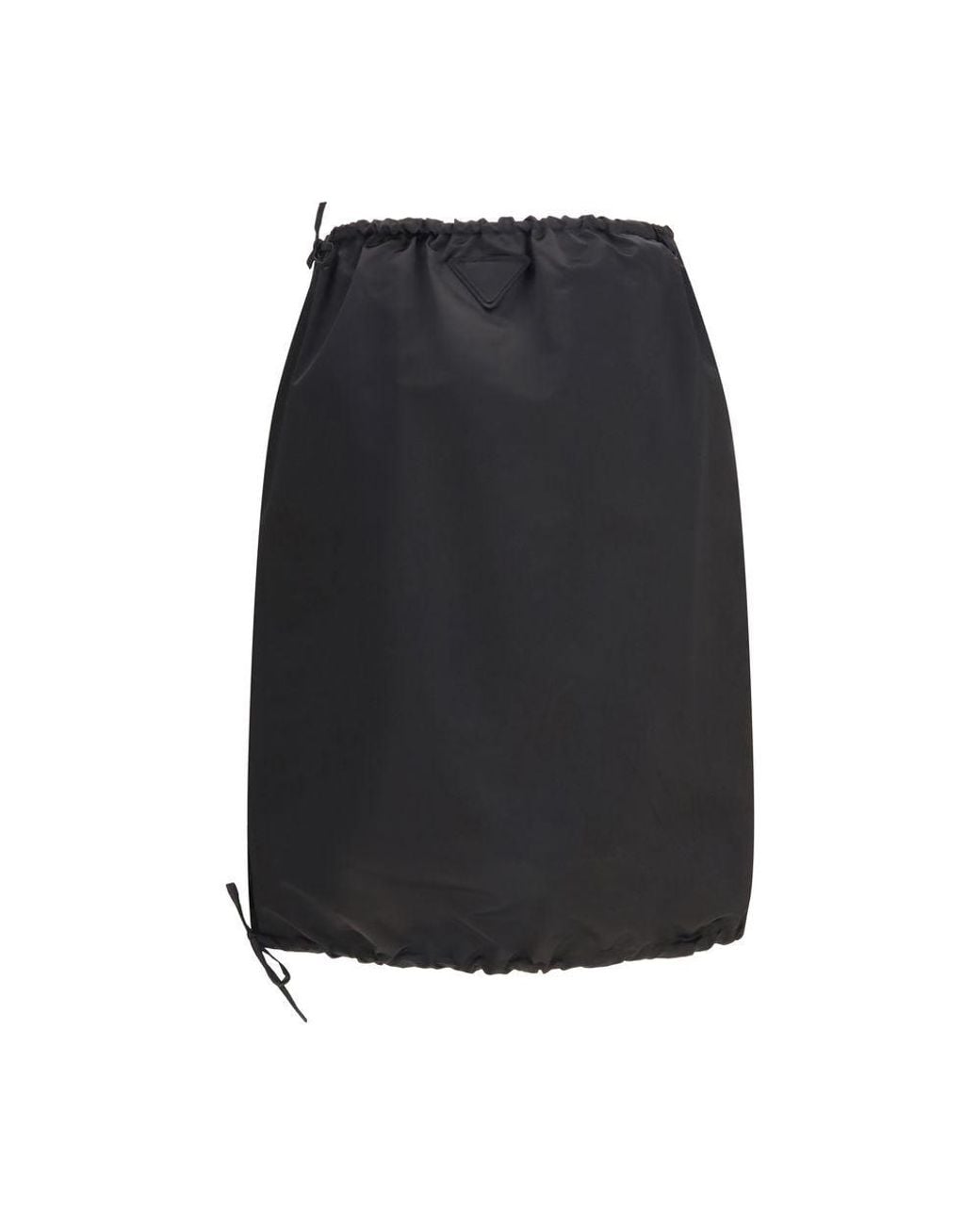 Fendi Black Cotton Mini Skirt