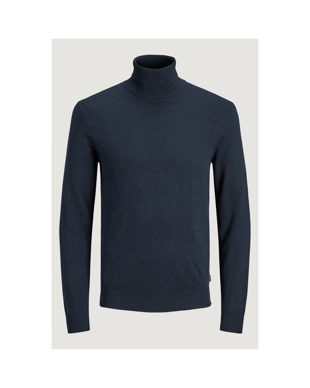 Jack & Jones Blue Cotton Sweater for men