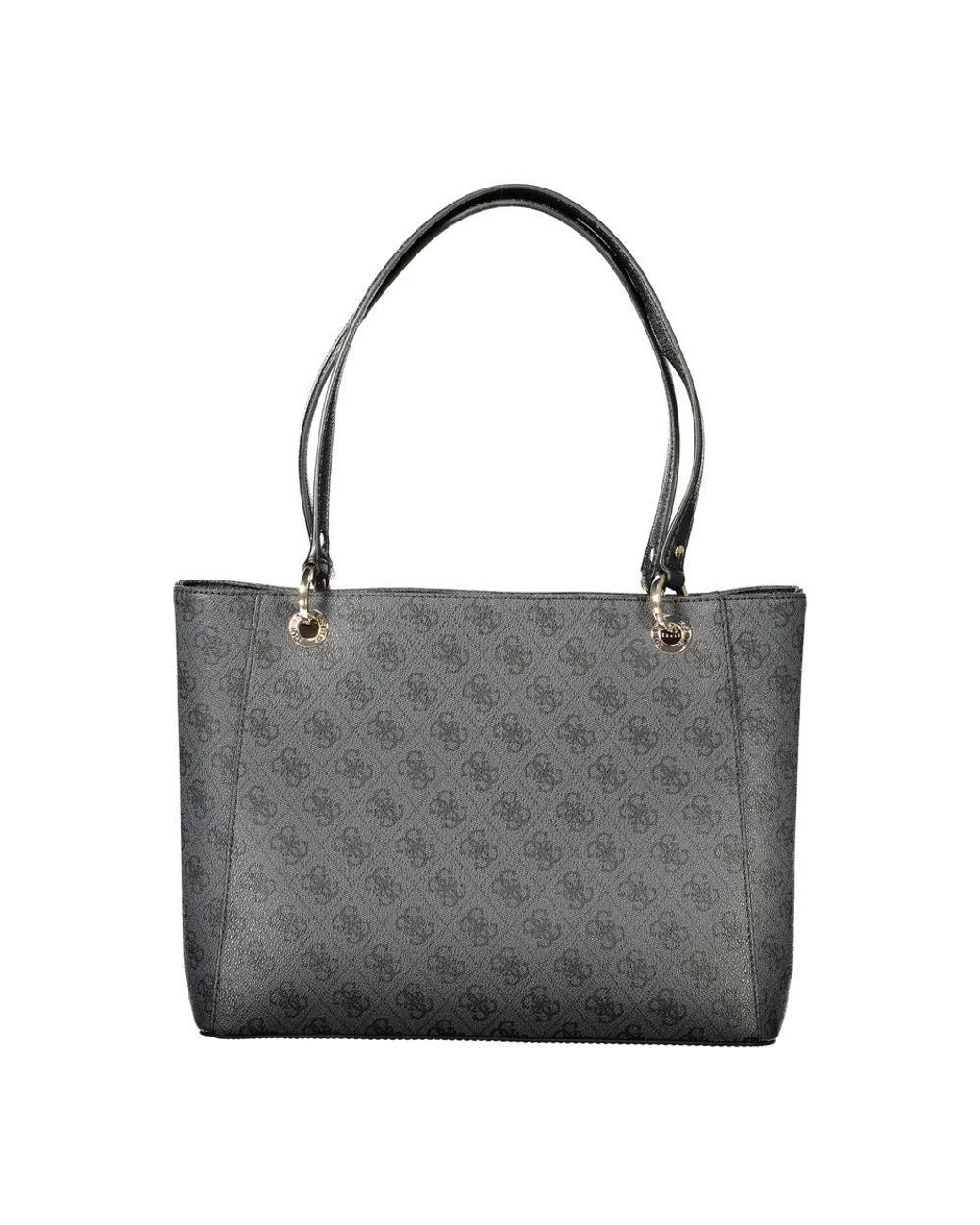 Guess Gray Polyethylene Handbag