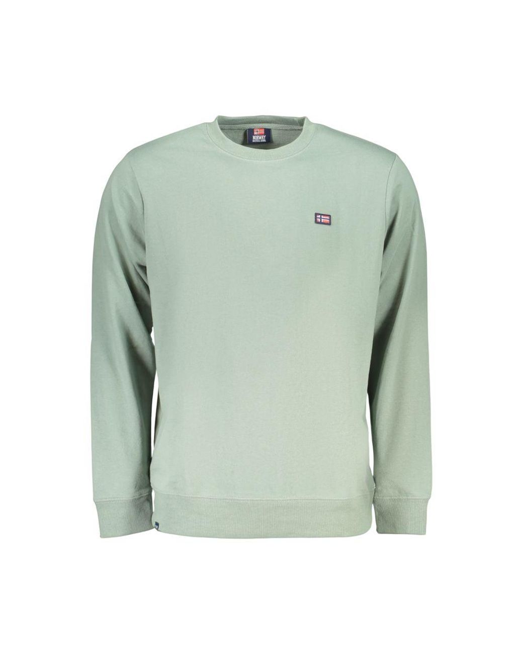 Norway 1963 Green Verde Cotton Men Sweatshirt for men
