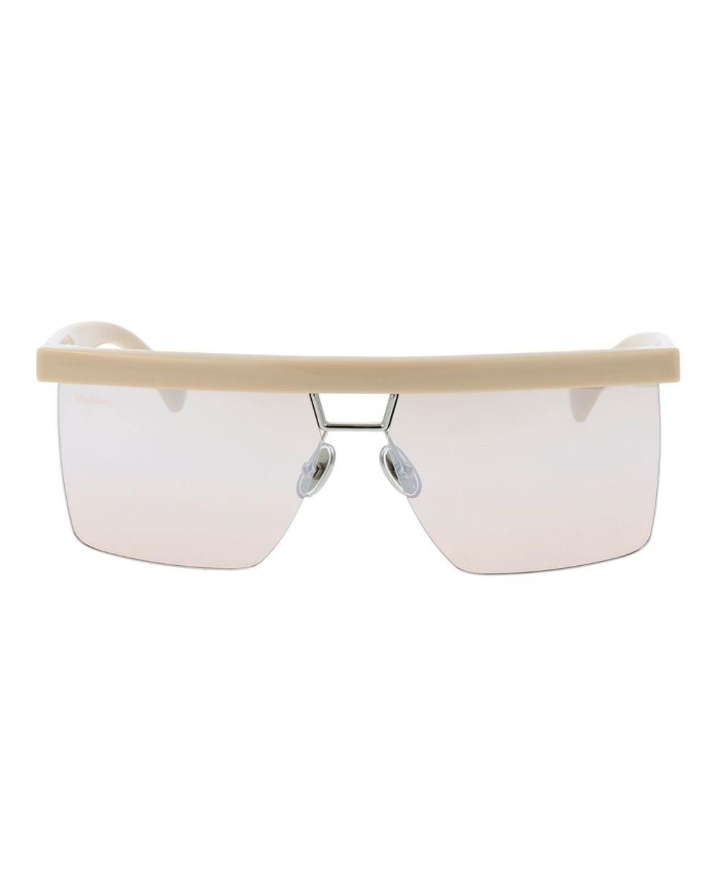 Max Mara Natural Plastic Sunglasses