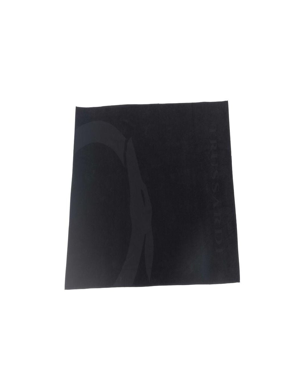 Trussardi Beachwear Black Cotton Other for men