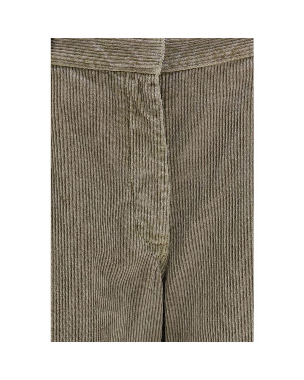 The Row Gray Cotton Casual Pants