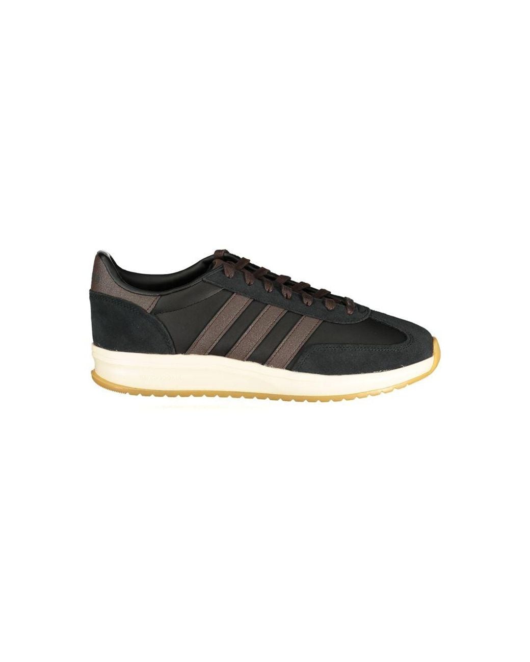 Adidas Black Polyurethane Sneaker for men