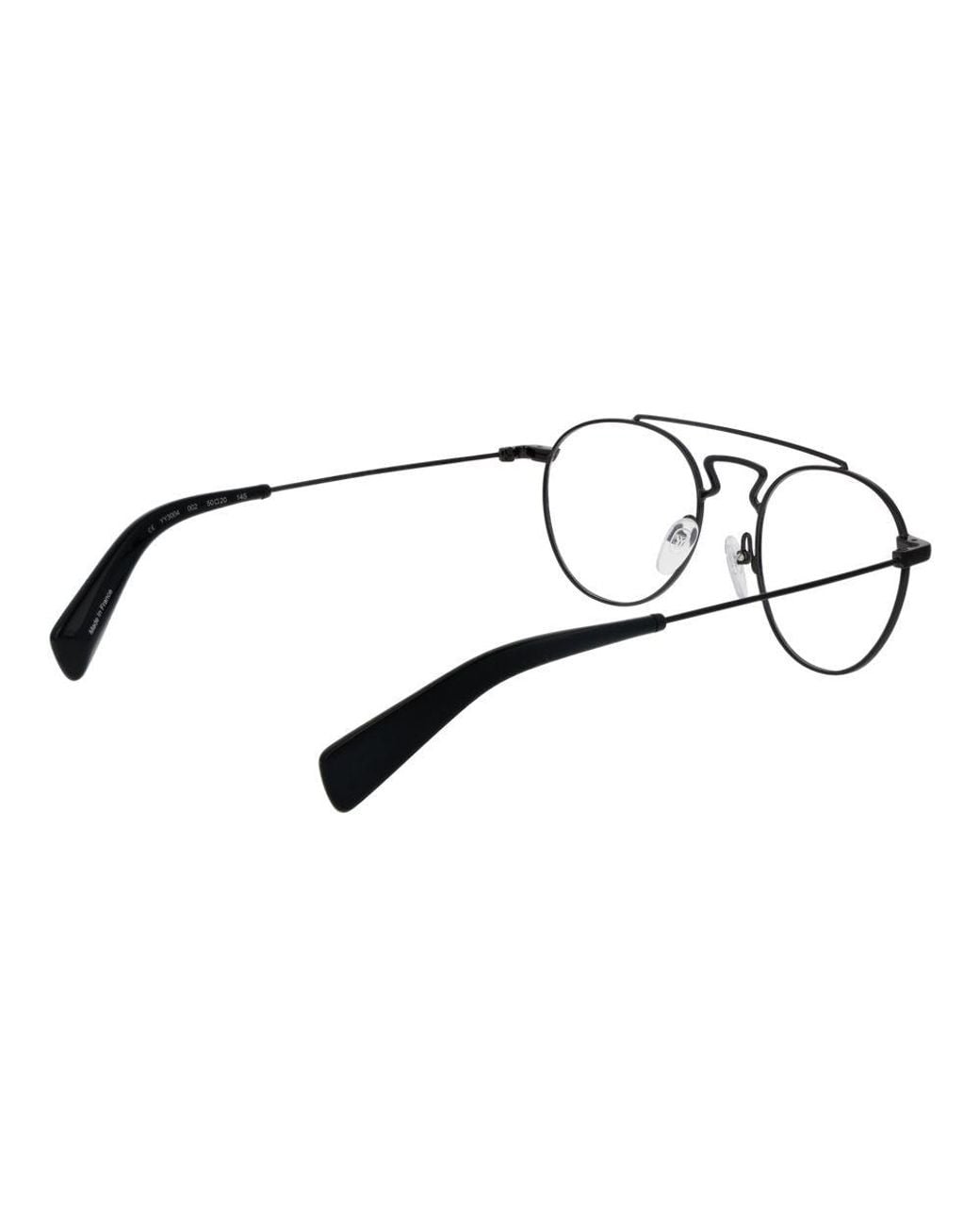 Yohji Yamamoto Brown Metal Glasses (Frames) for men