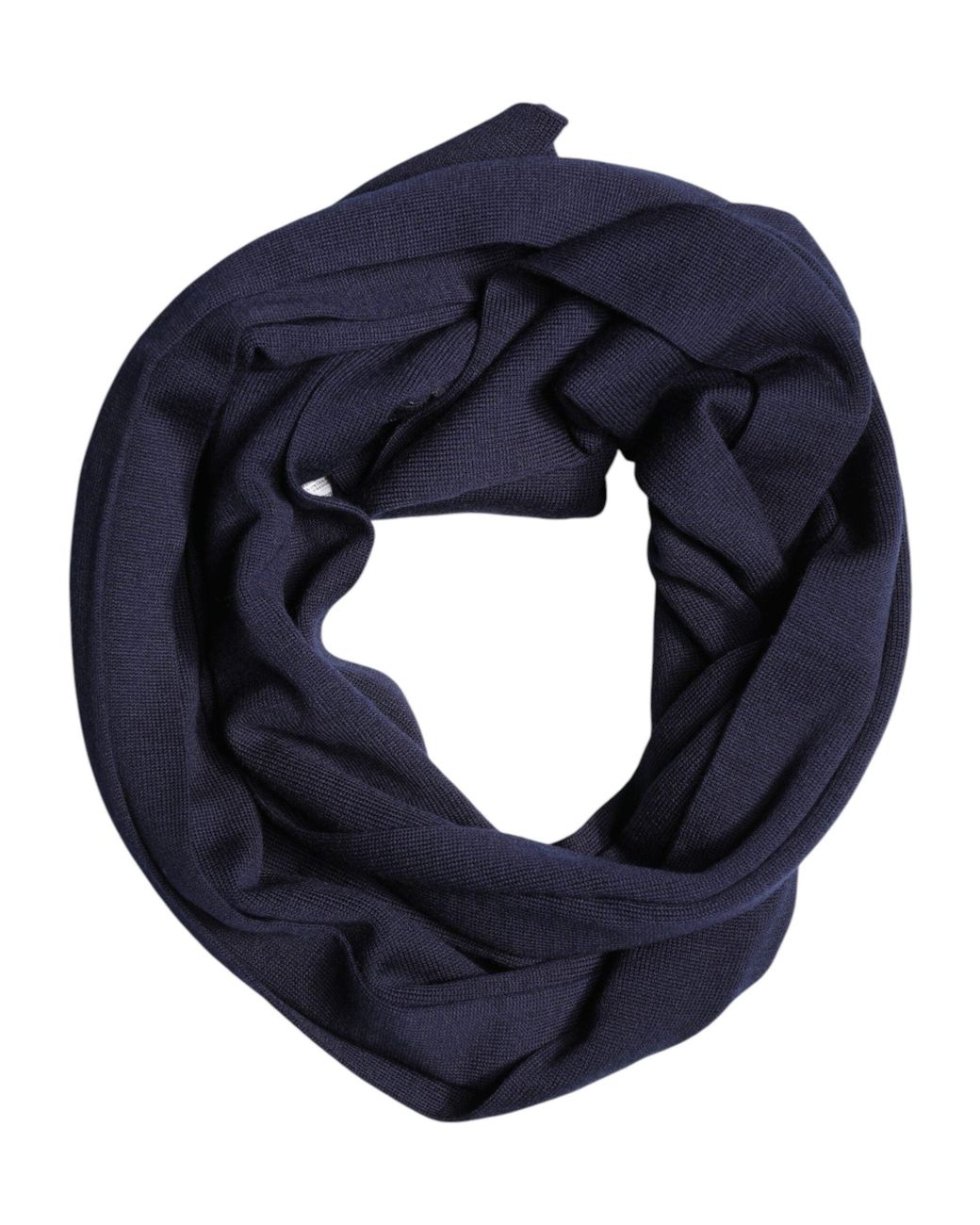 Dolce & Gabbana Blue Wool Dg Loves London Neck Wrap Scarf