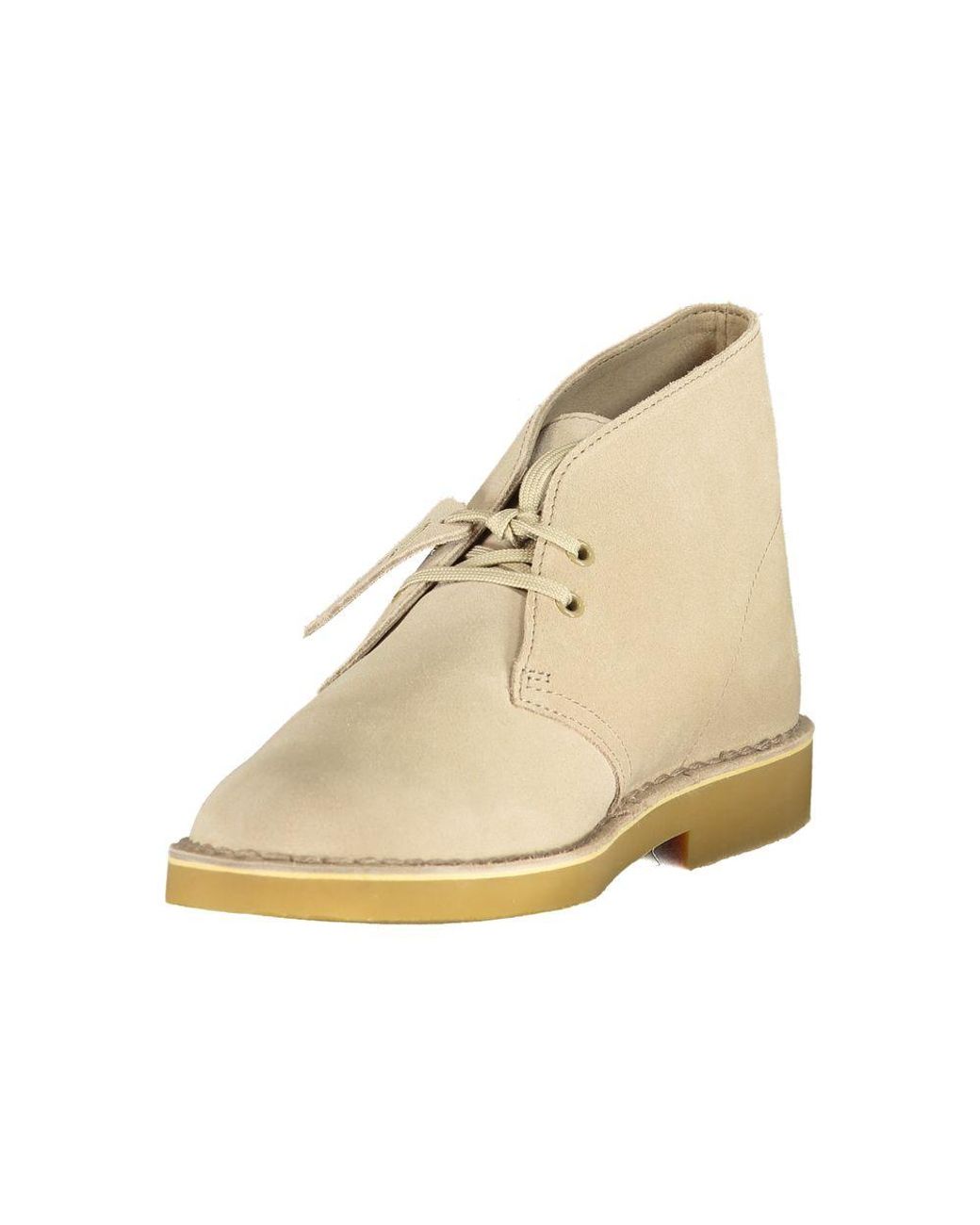 Clarks Natural Beige Suede Men's Boot for men