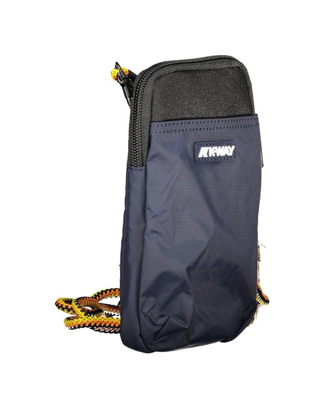K-Way Gray Blu Polyester Men Shoulder Bag for men
