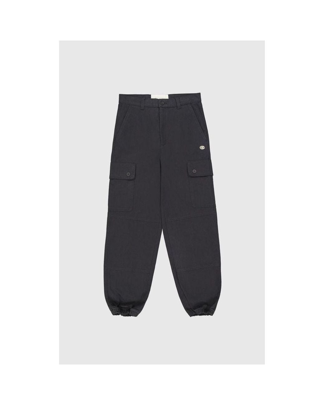 Champion Blue Black Cotton Joggers (workout Pants)