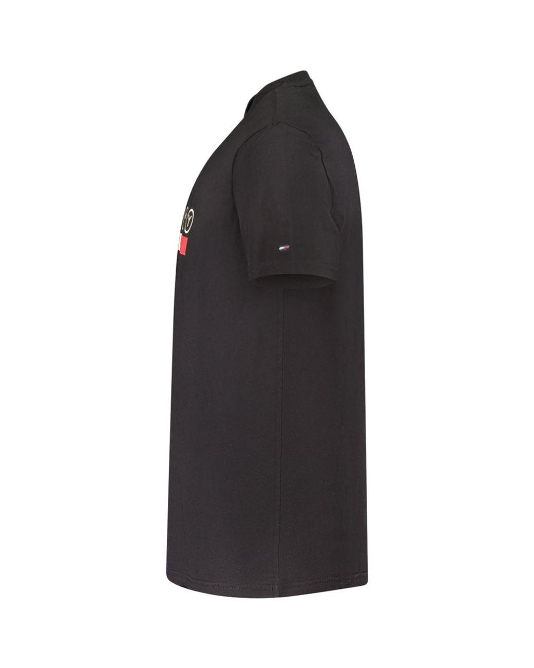 Tommy Hilfiger Black Cotton T-Shirt for men