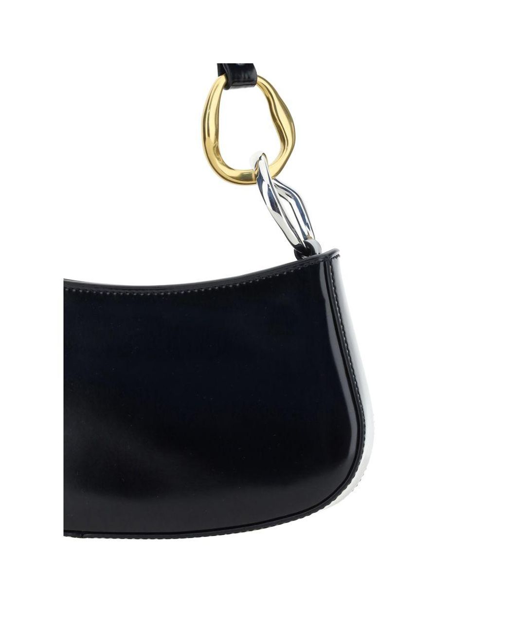 Staud Black Ollie Shoulder Bag